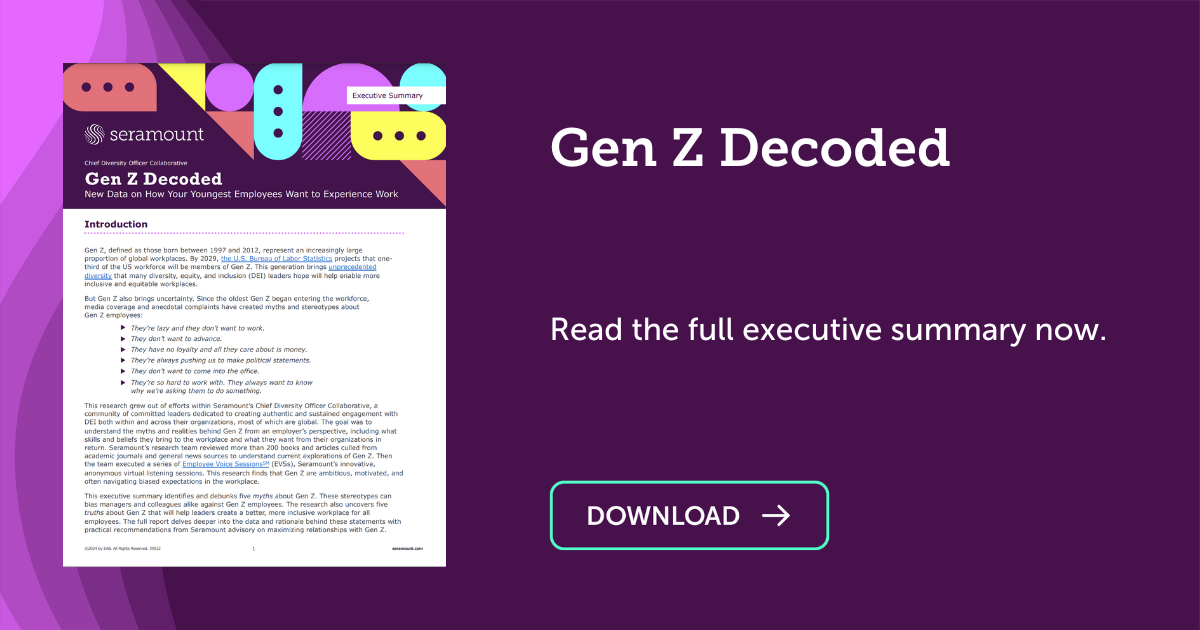 Gen Z Decoded: New Data on How Your Youngest Employees Want to ...