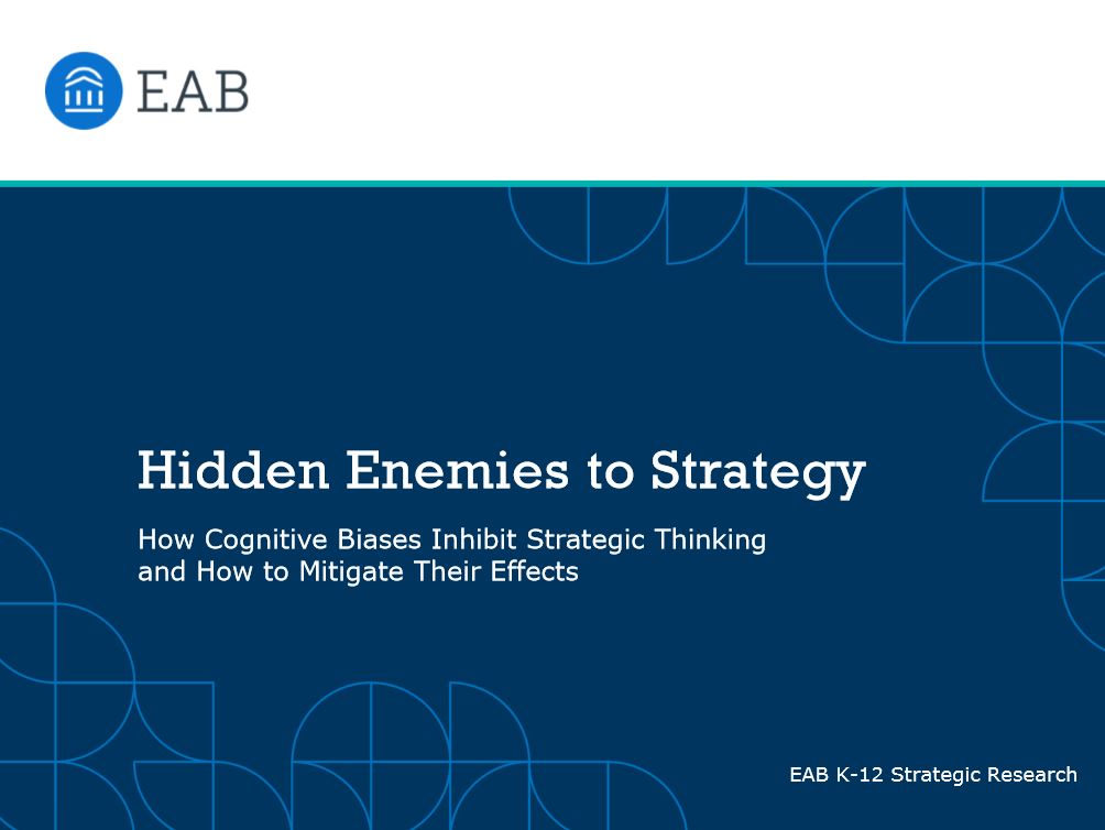 On Demand | Hidden Enemies to Strategy